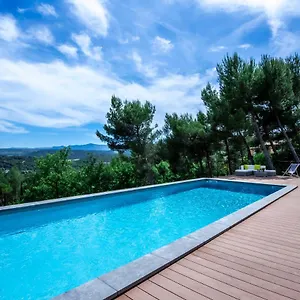 Lumineuse Avec Piscine Clim 1ere Etage Vue Panoramique 10min Aix-en-provence Appartement
